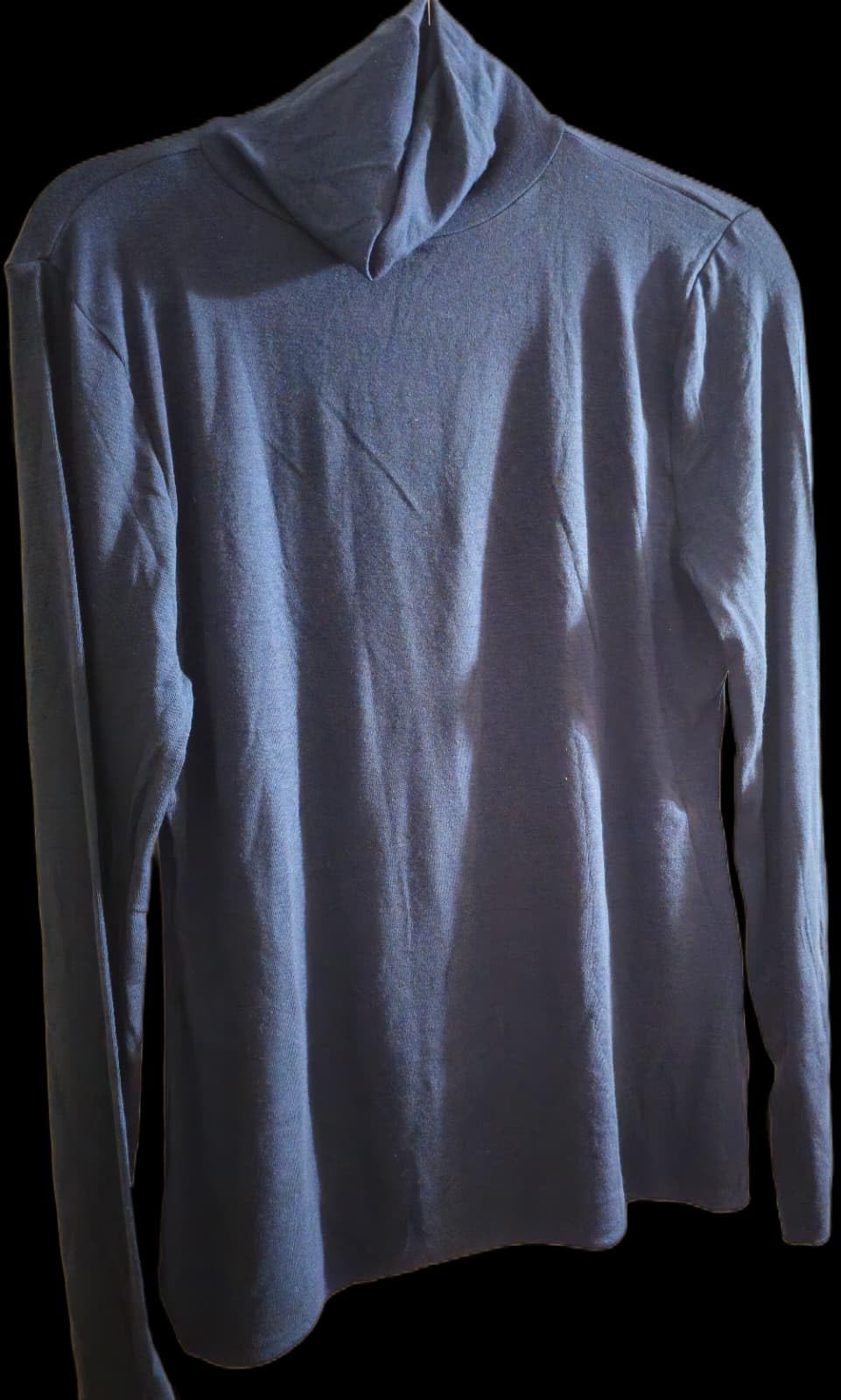SUUKSESS Women Cashmere Turtleneck Tops Long Sleeve Fitted Thermal Shirt customer photo 2