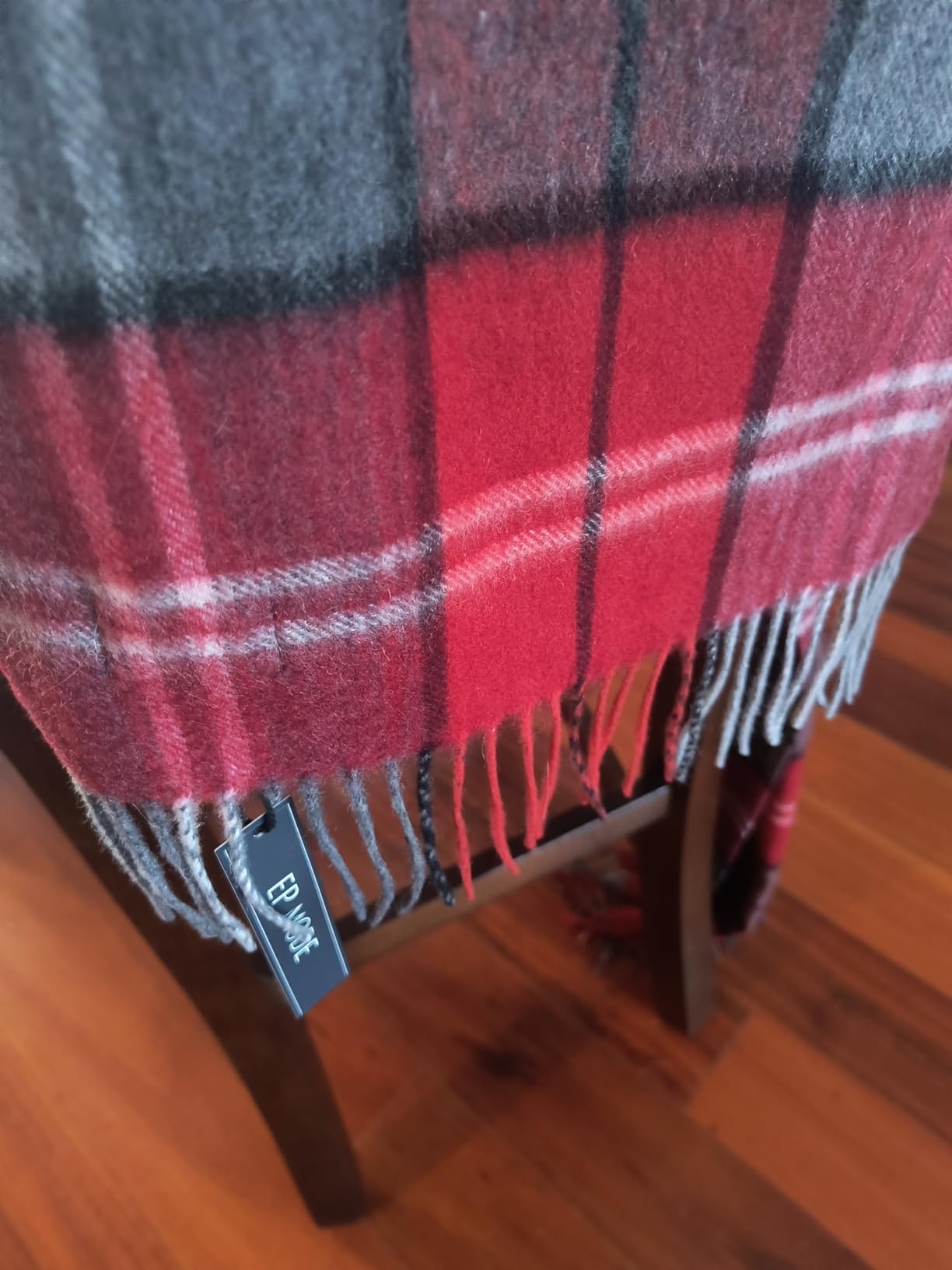 EP Mode Men's 100% Cashmere Scarf for Winter, Nature’s Pure Warmth customer photo 1