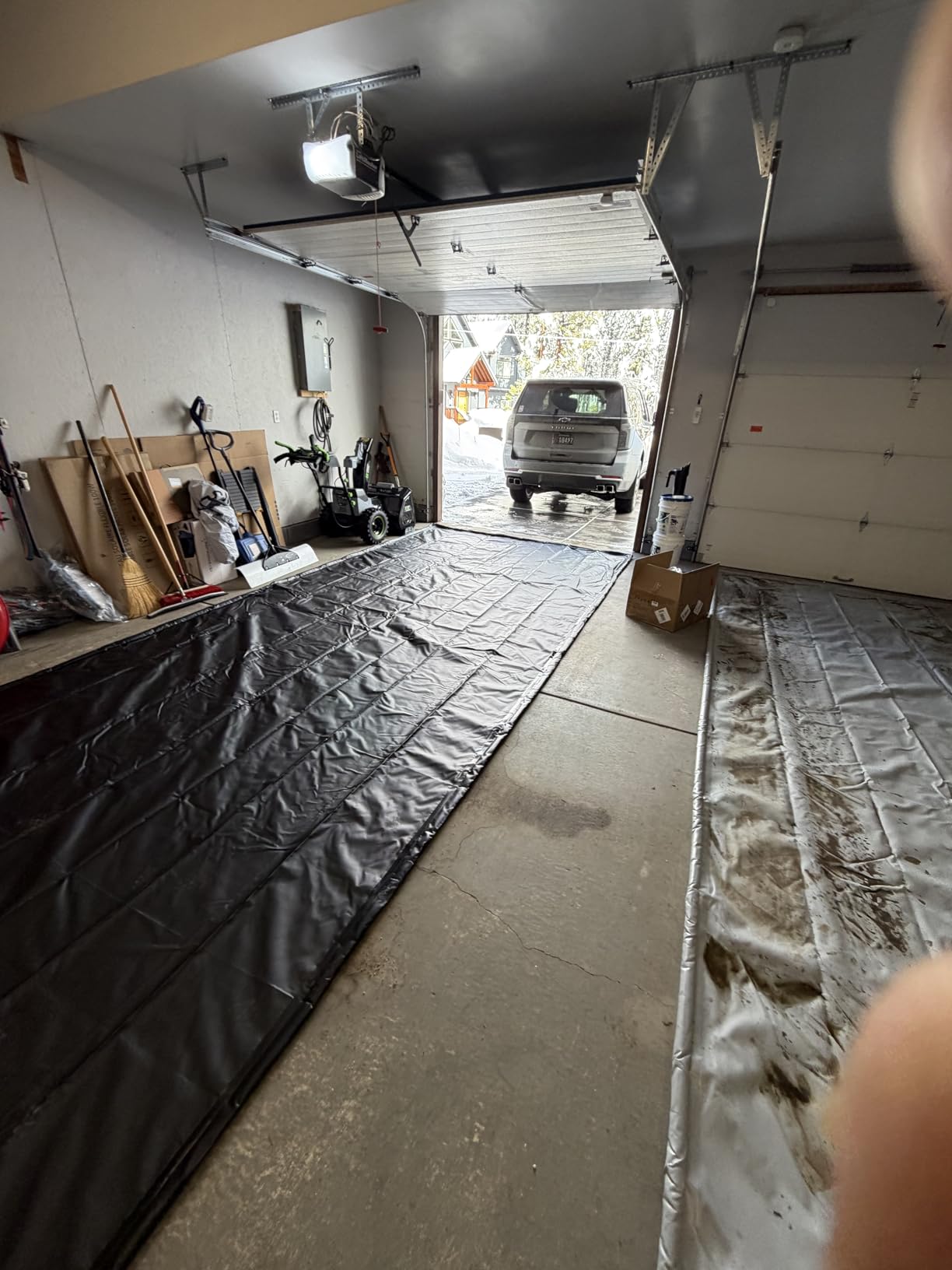 Garage Floor Mat, Containment Mats for Under Car- 7'9