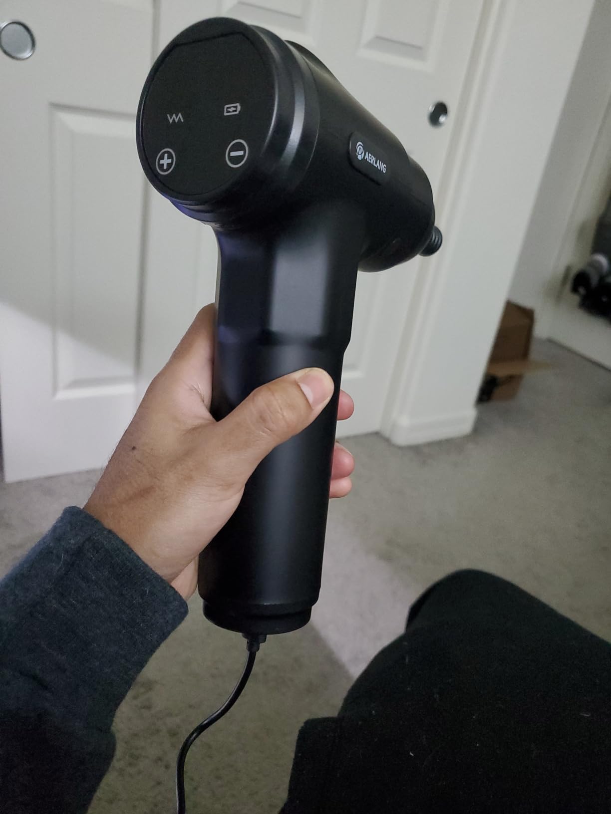Massage Gun with Heat Massager Deep Tissue Muscle Massager Gifts for Men customer photo 1