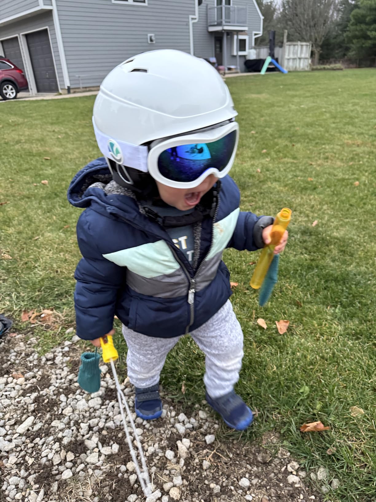VANRORA Kids Ski Helmet and Goggles Set, Youth Snowboard Helmet customer photo 1