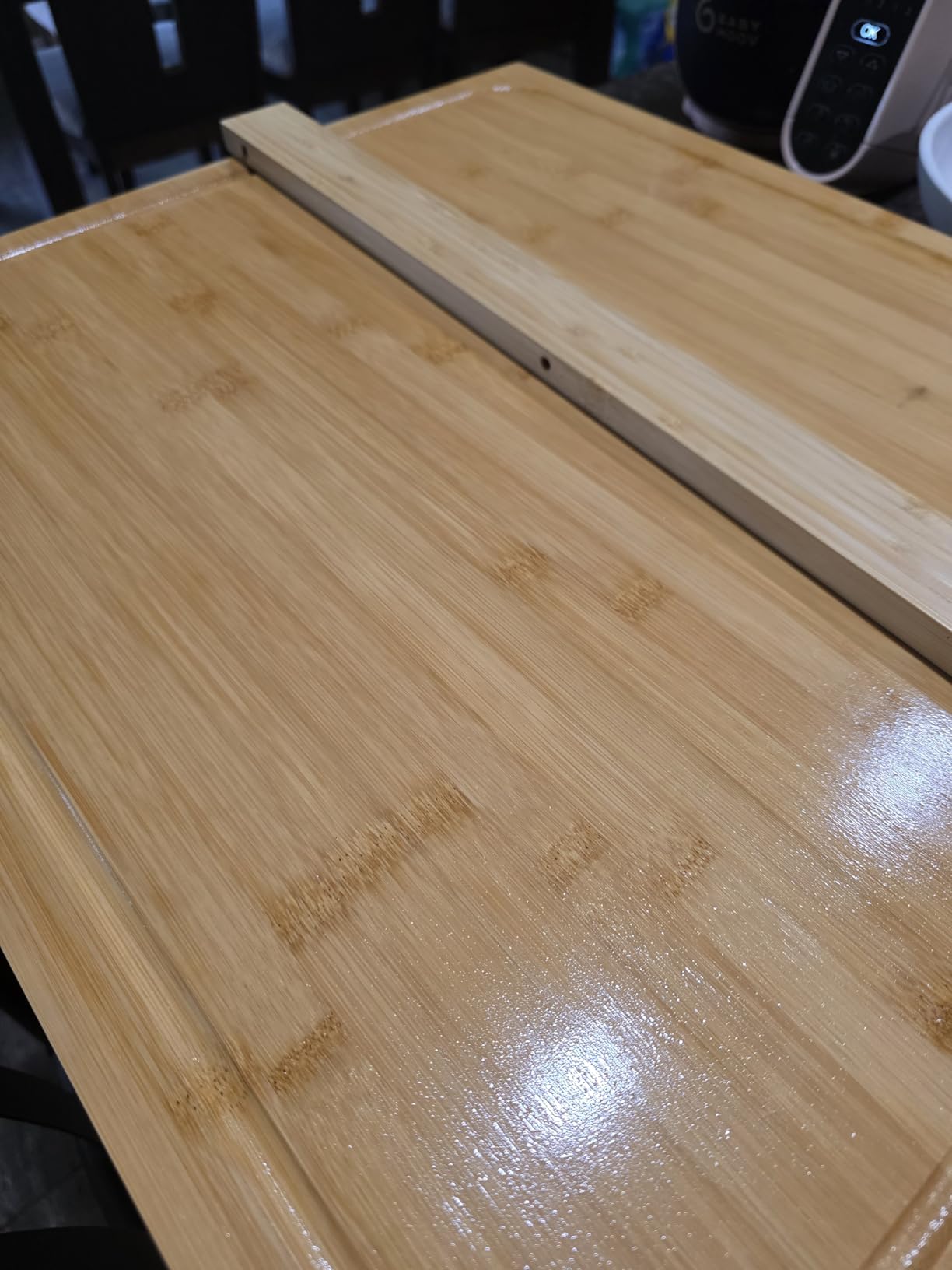 BAMOTTO CRAFTBAMBOO 12.5x20.4 Inch Bamboo Cutting Board Over Sink customer photo 2