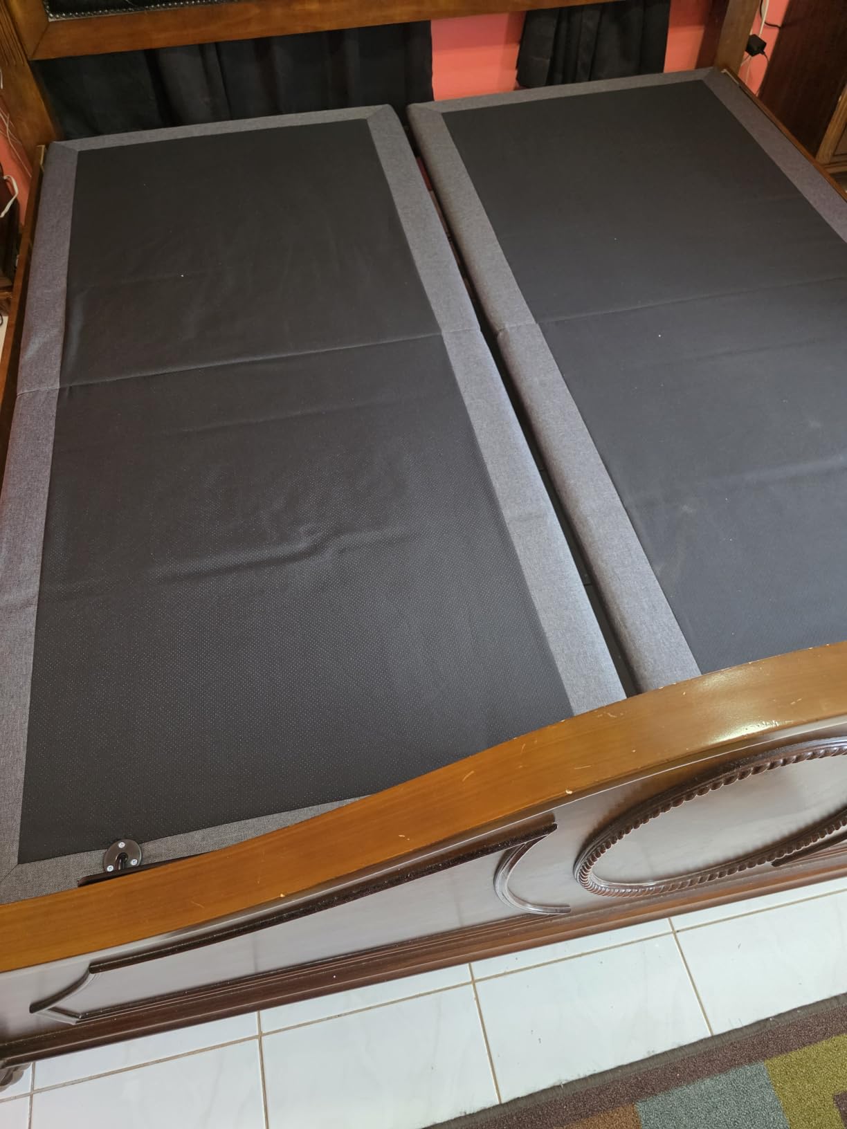 Tami Tami T450 Adjustable Bed Frame Full with Remote, Ergonomic Adjustable Base with Head & Foot Incline, Zero Gravity, Nightlight, Quiet Motor, and 3 Height-Adjustable Legs, Easy Assembly customer photo 2