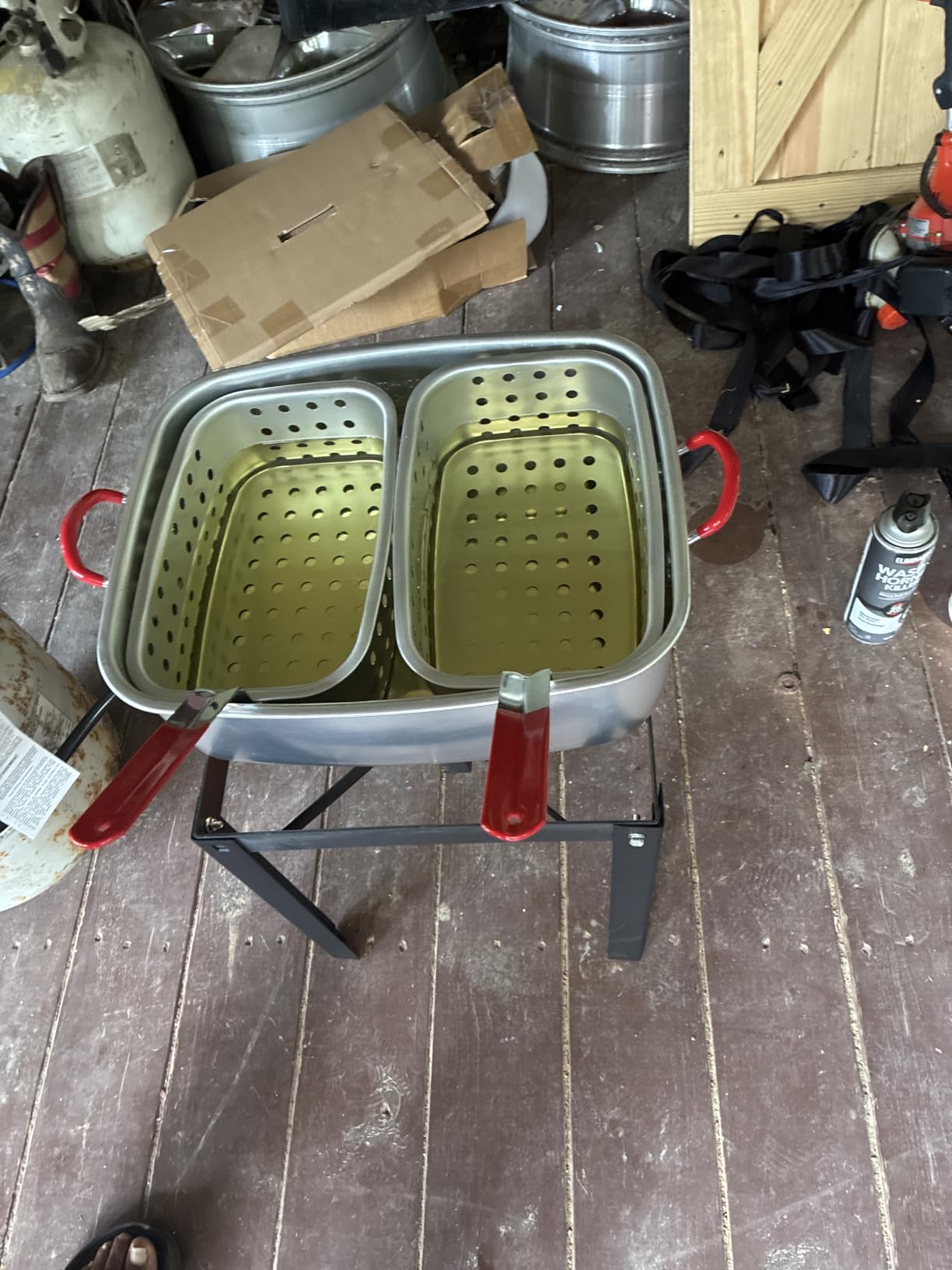 18QT Outdoor Propane Fish Fryer | 50,000 BTU Propane Burner customer photo 1