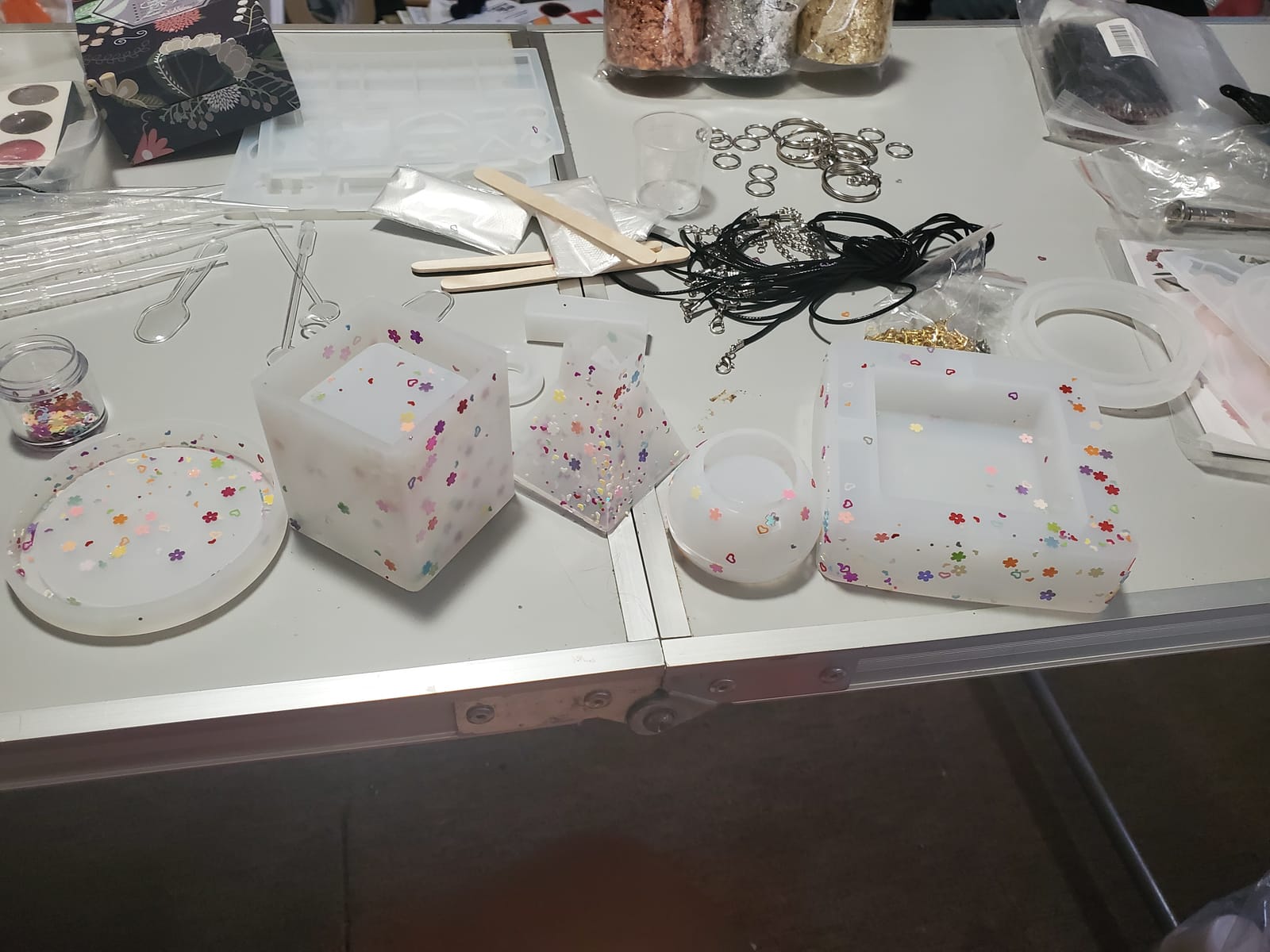 Earring Molds for Epoxy Resin,Resin Jewelry Molds customer photo 2