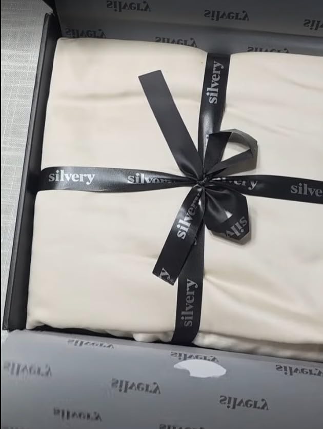 Silvery Silver Infused Ice Blue Bed Sheets Set - Award-Winning Self-Cooling Fabric with Self-Cleaning Silvery Technology that Stays Fresh 3X Longer for Hygienic Sleep customer photo 2