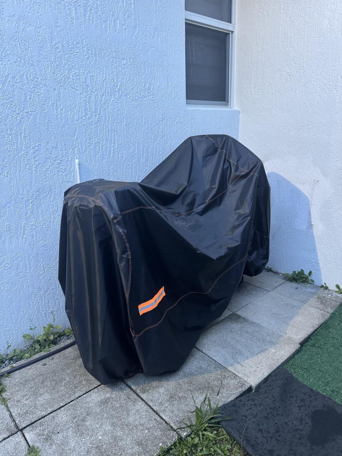 Enzeno Motorcycle Cover Waterproof Motorcycle Rain Tarp Outdoor Storage customer photo 1