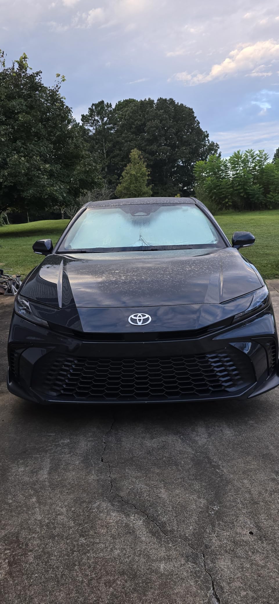 INSAUTO Custom Fit Windshield Sun Shade for Honda Civic 2022-2026 customer photo 1