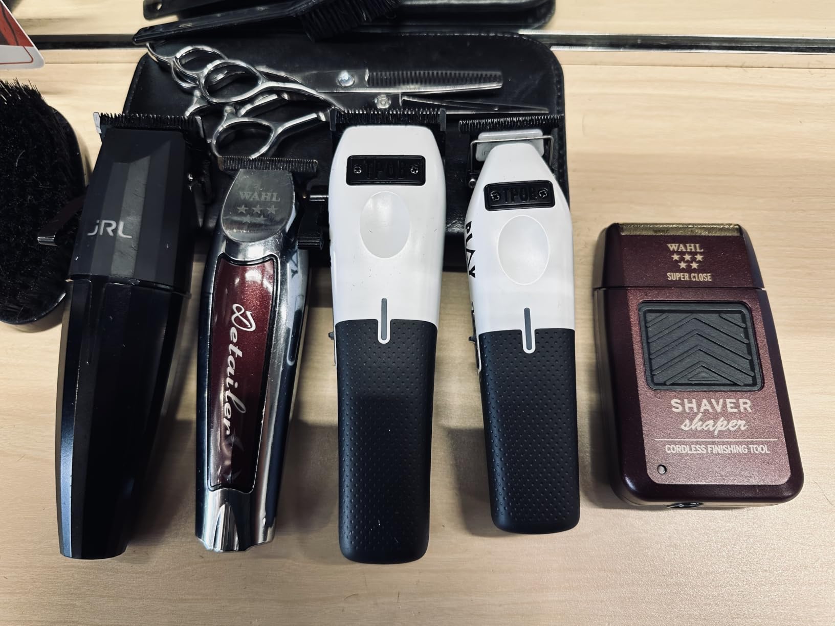 TPOB Play Barber Hair Clippers for Men 7500 RPM with Rubber Grips (Blackout) customer photo 1