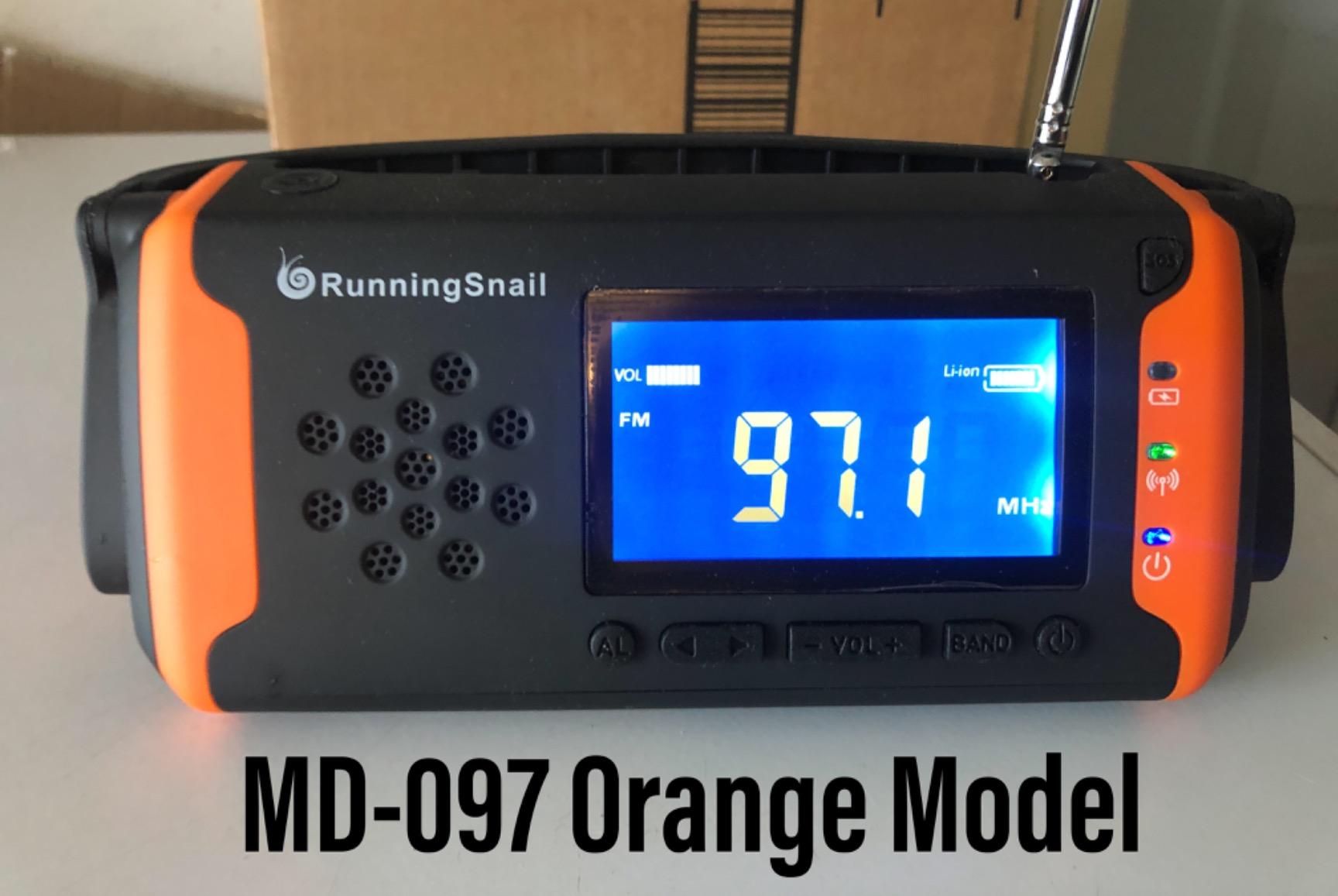 RunningSnail NOAA Weather Radio with 80+Emergency Alerts, 23 S.A.M.E Localized Programming County Codes, Battery Backup, Alarm, Selectable Alert Tone (with External Antenna & External Warning Light) customer photo 2