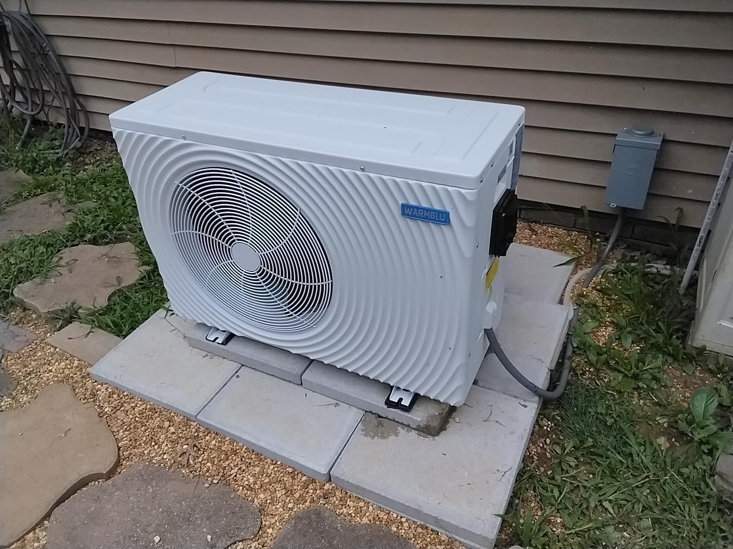 28,000 Gallons Inverter Pool Heat Pump for Inground Pools 220V customer photo 2