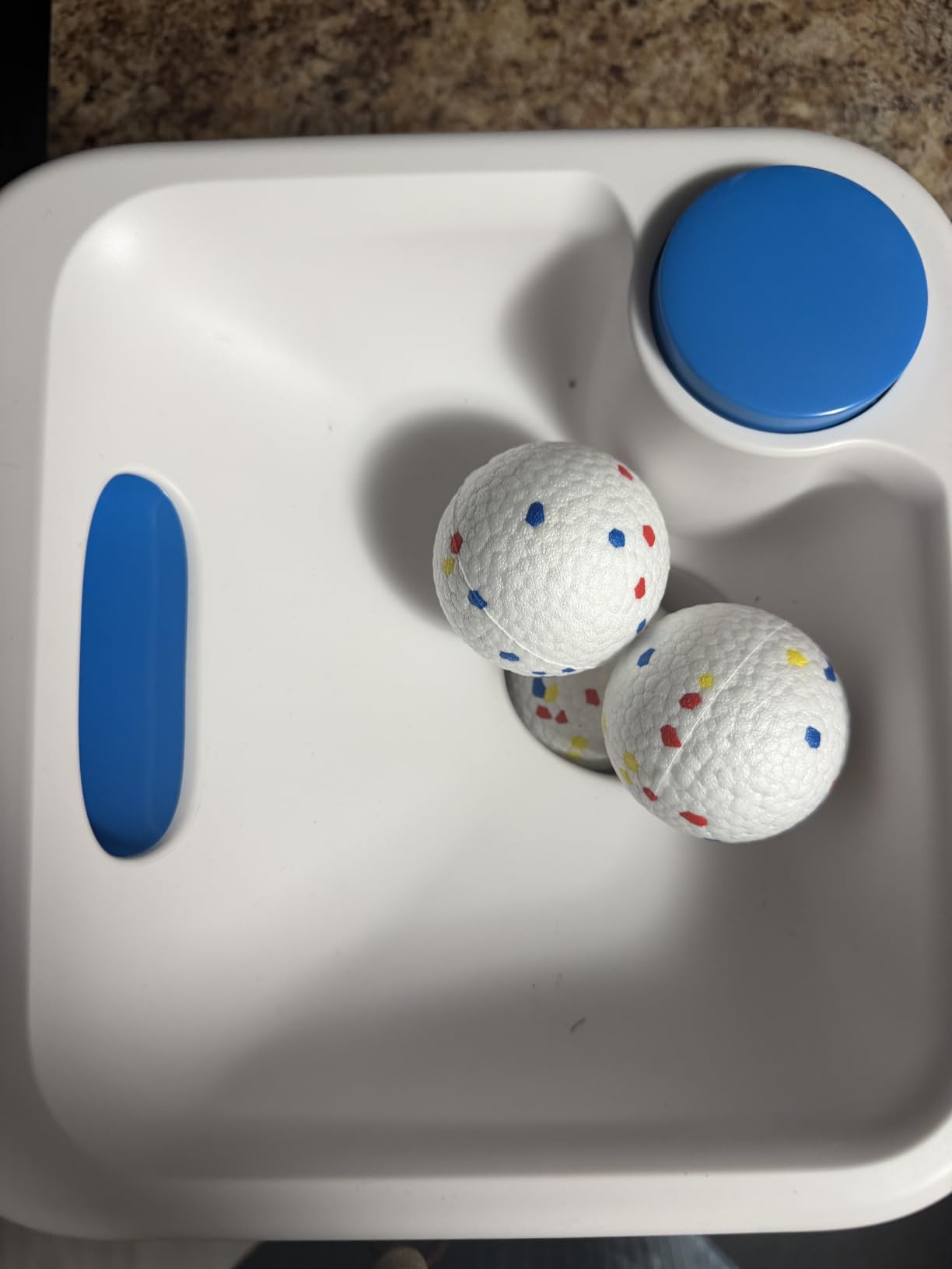 Automatic Dog Ball Launcher, Auto/Manual Paw-Activated Dog Ball Thrower customer photo 1