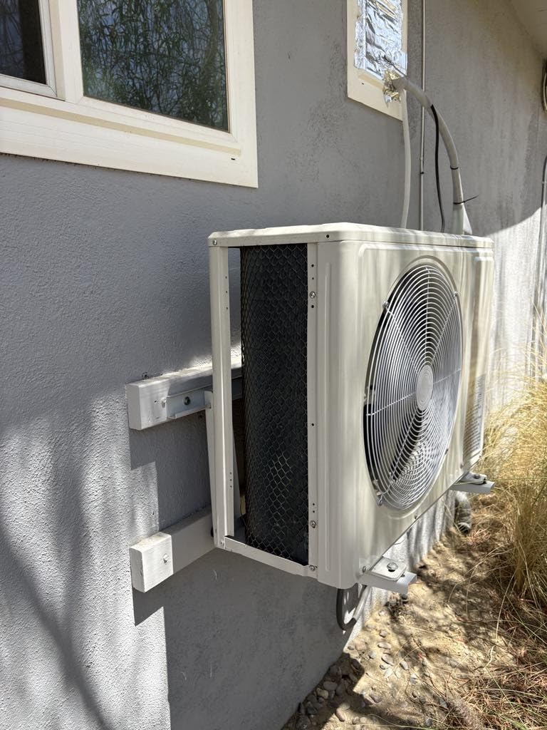 Mountman 9000 BTU Mini Split AC/Heating System,19 SEER2 110/120V Energy Efficient Ductless Inverter System,Cools Up to 450 Sq.Ft with Pre-Charged Condenser,Heat Pump & Installation Kits customer photo 1