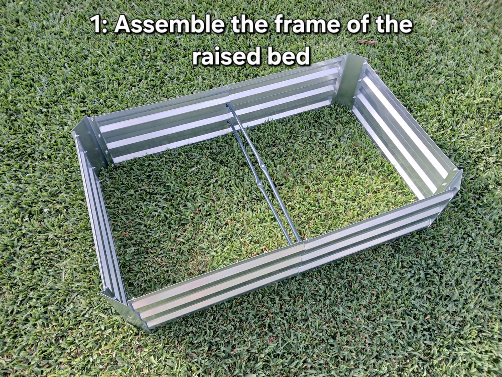Miory Raised Garden Bed with PE Cover, 6x3x1 FT Galvanized Planter Box Outdoor with Greenhouse Cover, 2 Large Zippered Screen Windows for Vegetables, Flowers, Includes Labels & Gloves customer photo 2