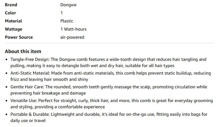 Mini Cordless Curling Iron Brush, Portable Hair Straightening Brush, Cordless Hair Curler Anti-Frizz with Negative Ions, 3-in-1 Crimper Hair Tool, Rechargeable Wave Curling Wand - Night Purple customer photo 2