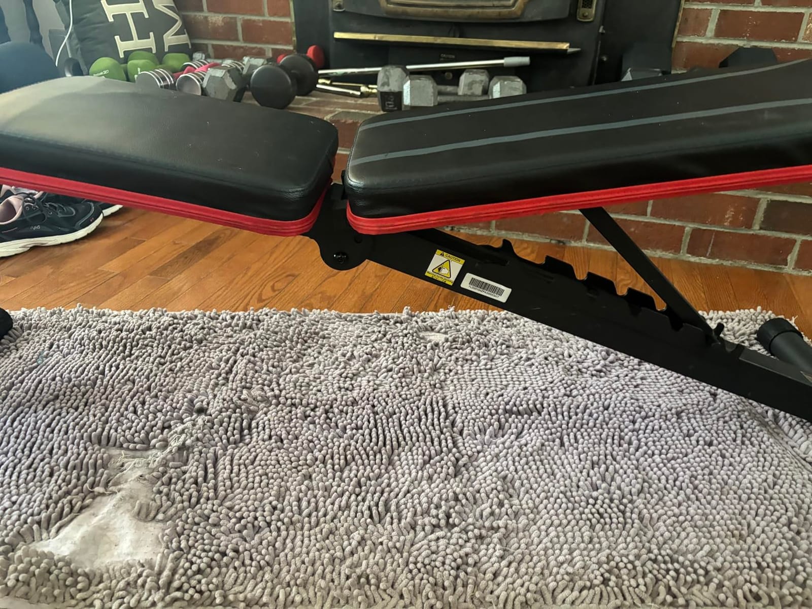 PASYOU Adjustable Weight Bench, Foldable, Incline Decline Flat, Bench Press with 660LBS, 95% Pre-Assembled, Compact Workout Bench Full Body Strength Training Bench for Home Gym, Wider Seat customer photo 1