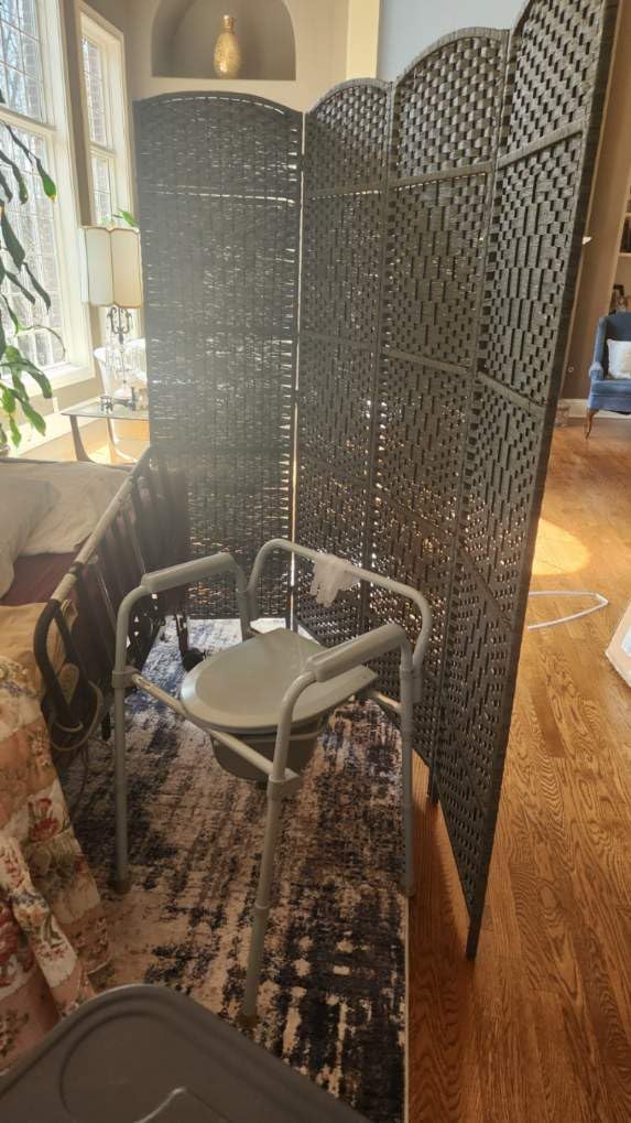JOSTYLE Outdoor Privacy Screen 8-Panel Folding Room Divider Space Partition customer photo 1