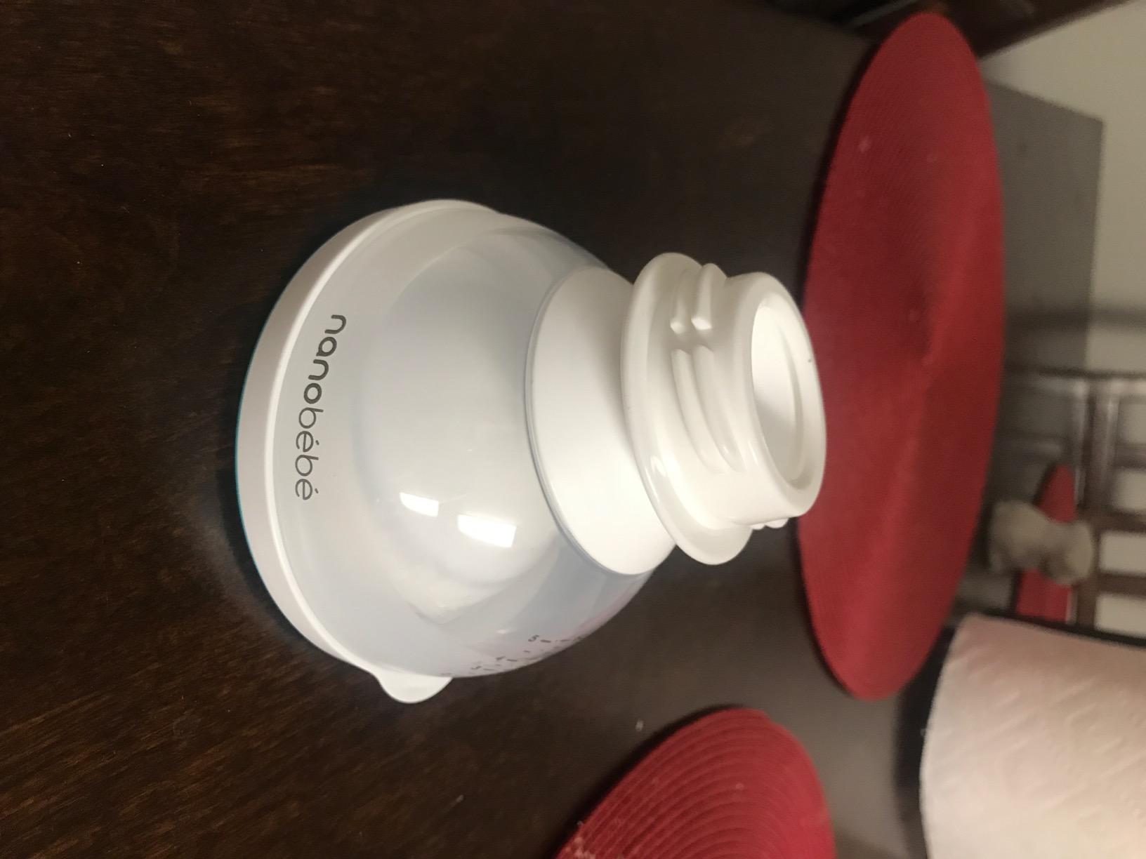 Nanobebe Wearable Breast Pump Hands Free Wireless Electric Breast Pump Smart App Controlled Pump Quiet Portable Multiple Modes, 2-Pack customer photo 2