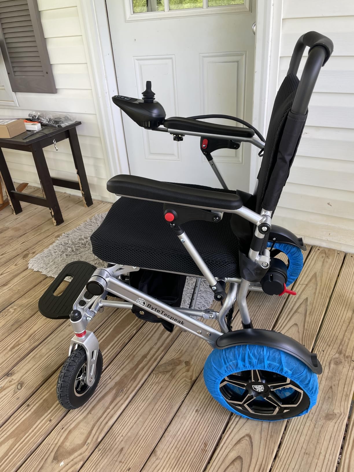 [2026 Upgrade] Foldable Electric Wheelchairs for Adults Lightweight customer photo 2