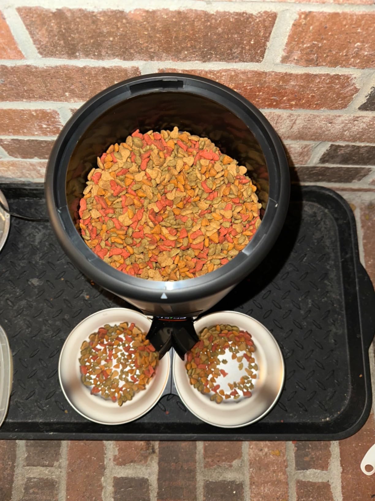 WOPET Automatic Cat Feeder with Camera for Two Cats, 6L Smart Pet Feeder with 1080P HD Video & Night Vision, 5G/2.4G WiFi Cat Dog Feeder, 2-Way Audio, SD Card Storage, Up to 10 Meals per Day customer photo 2
