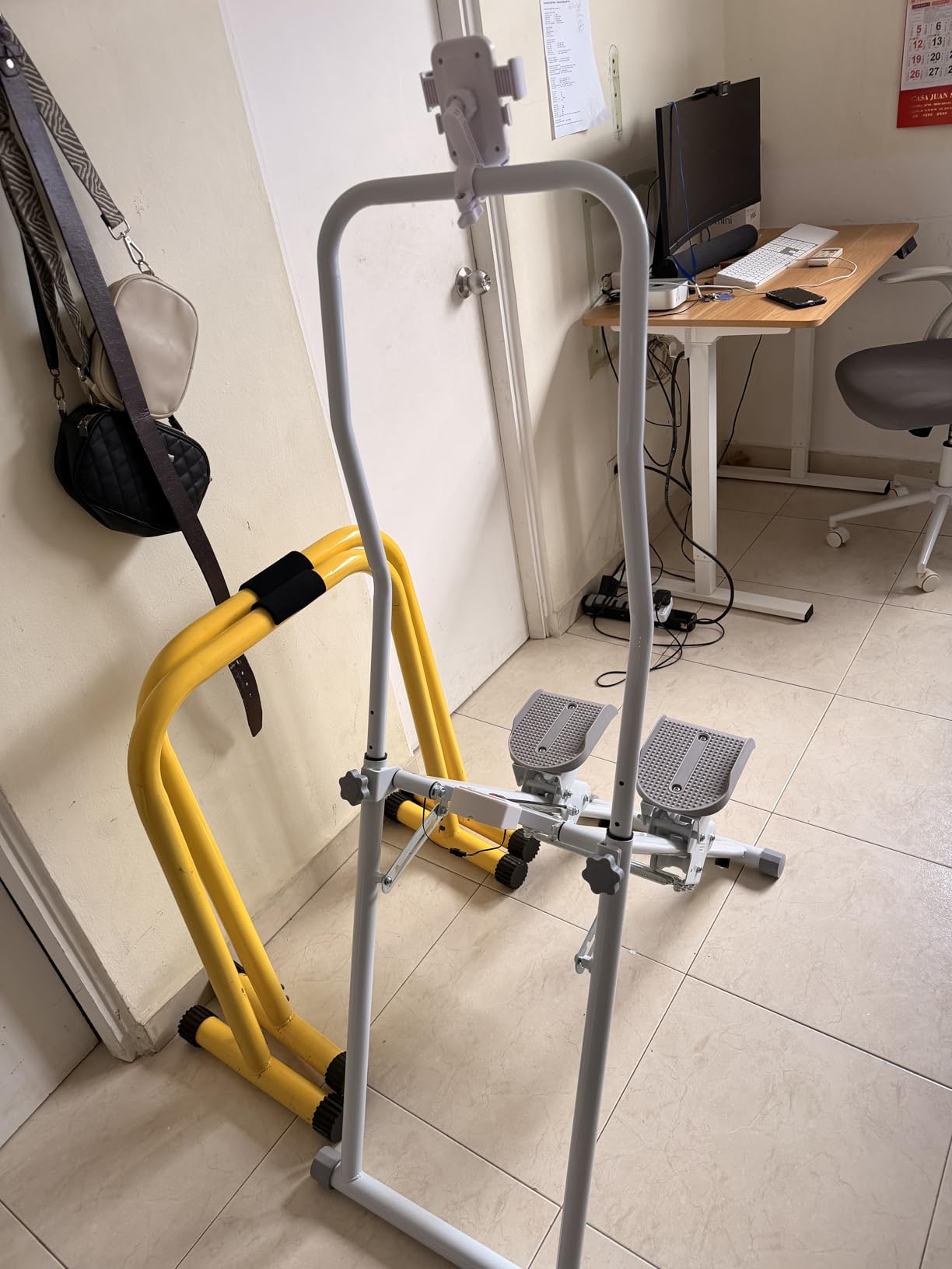 Stair Stepper for Home Adjustable Resistance Vertical Climbers Handlebar customer photo 2