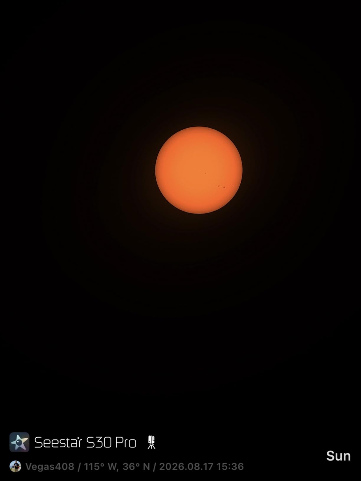 ZWO Seestar S30 Pro Smart Telescope, App-Controlled Astrophotography customer photo 2