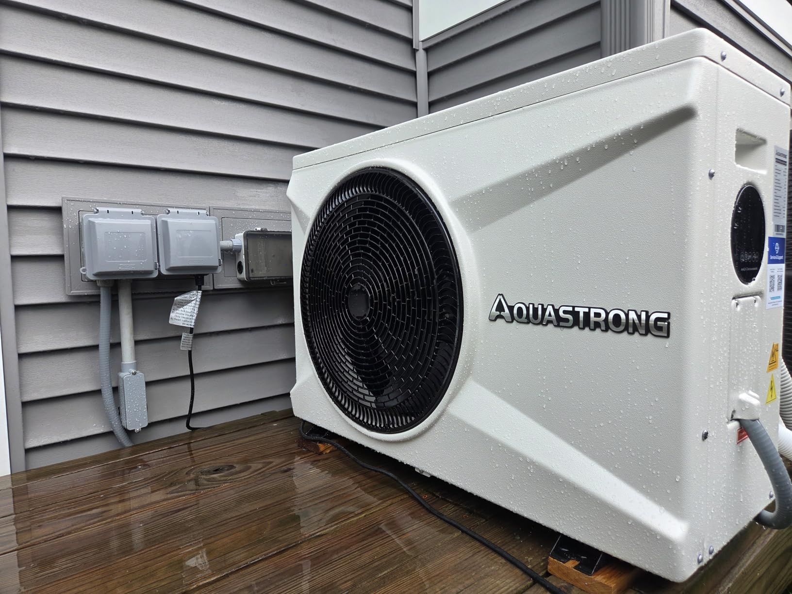Swimming Pool Heater for Above Ground and Inground Pool 12'*14'*48