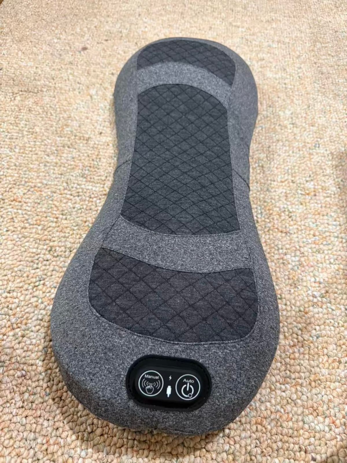 Triple Fusion Back Massager with Heat, Vibration & Traction, Back Stretcher customer photo 1