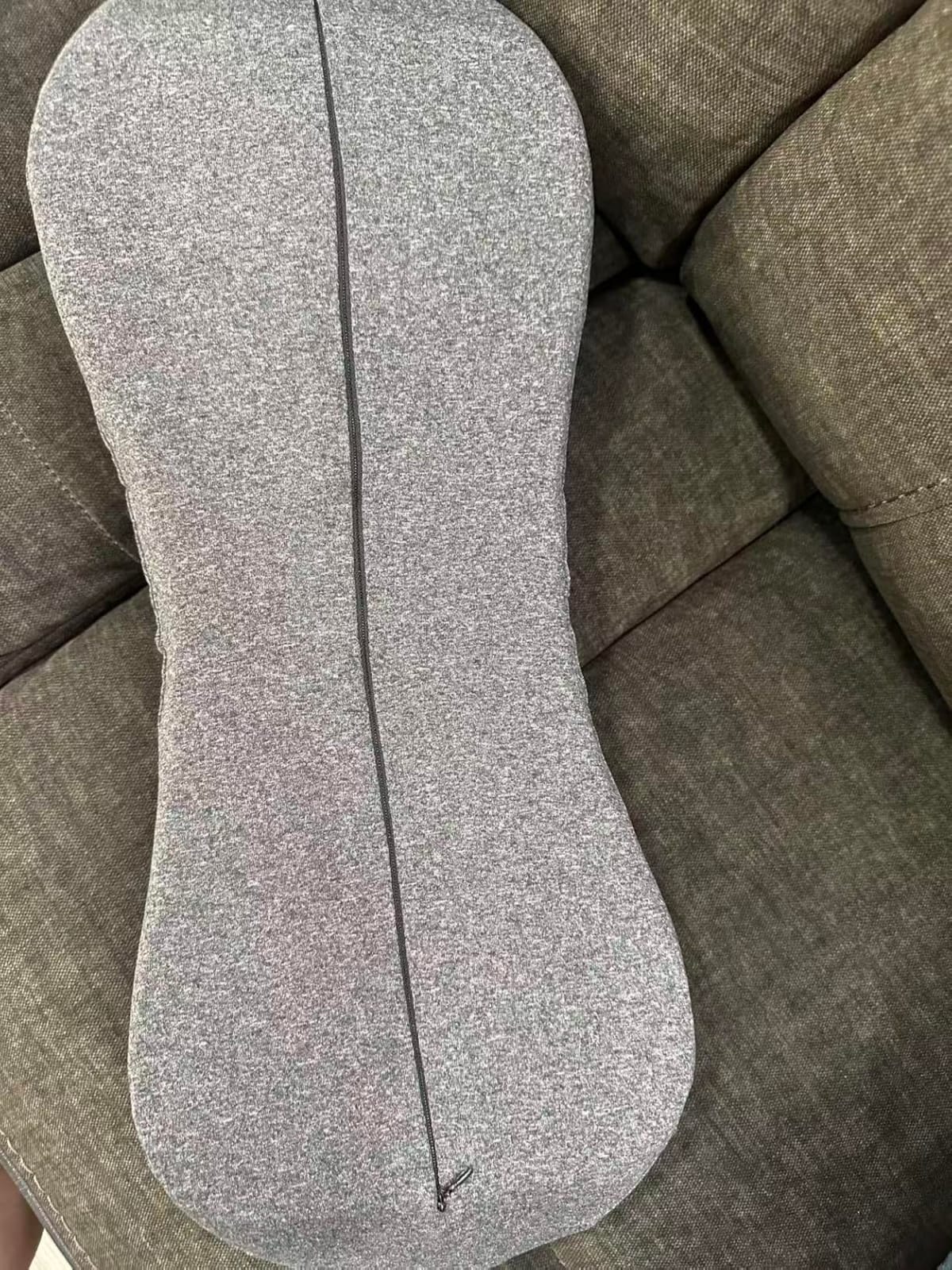 Triple Fusion Back Massager with Heat, Vibration & Traction, Back Stretcher customer photo 2