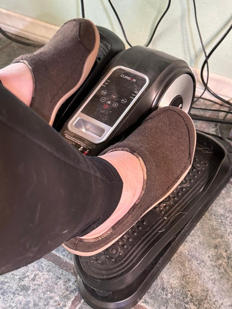 Under Desk Elliptical Machine Seated Pedal Exerciser customer photo 1