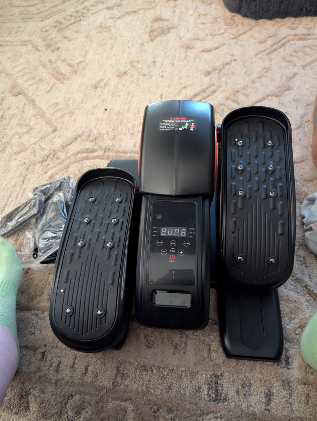 Under Desk Elliptical Machine Seated Pedal Exerciser customer photo 2