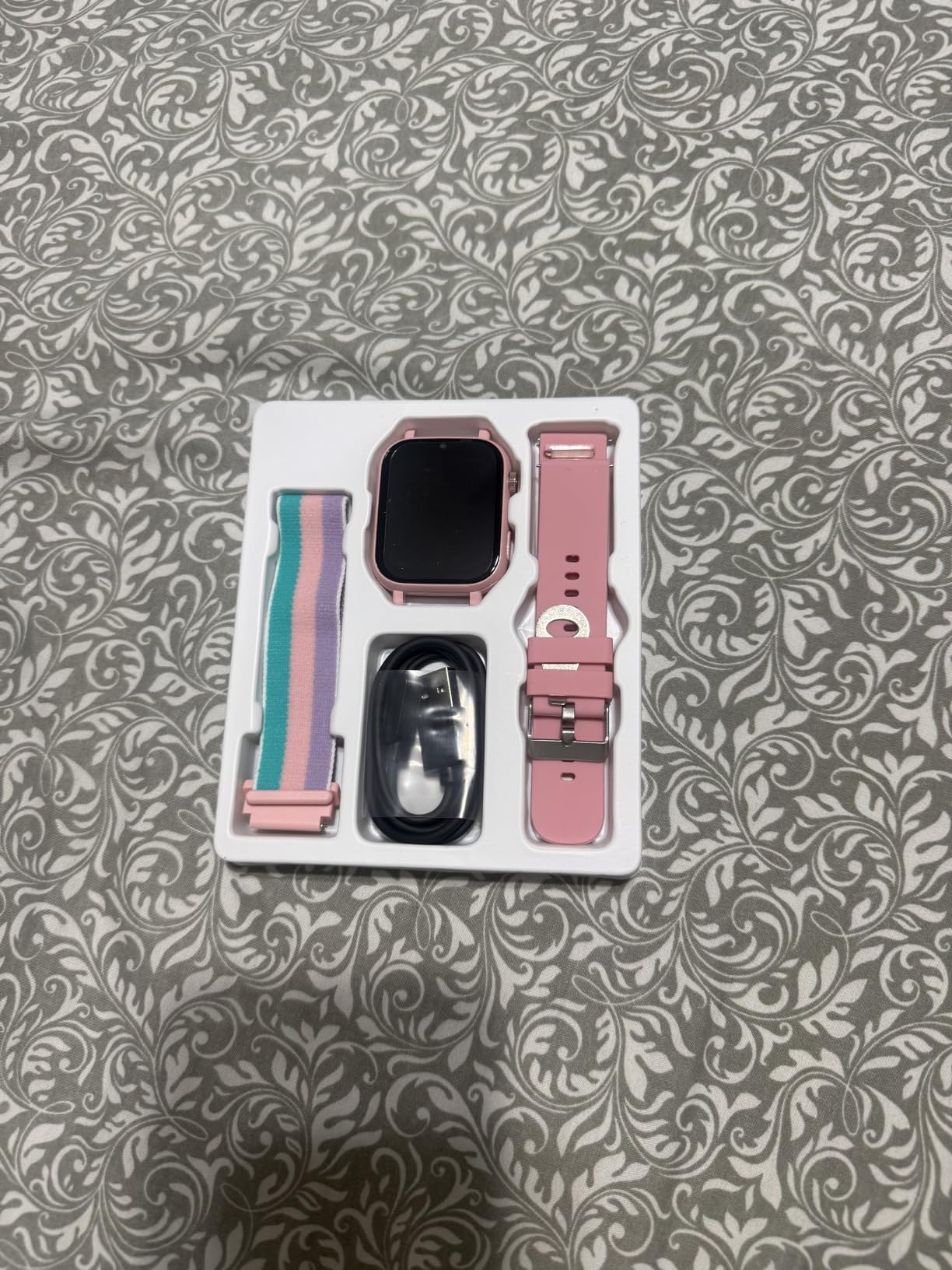 4G Kids Smart Watch for Boys Girls with GPS Tracker, SOS, Two Way Call Video Calling Voice Chat,School Mode, Alarm Clock,Safe Zones,Pedometer,Stopwatch,Games Children Smartwatch for 4-12 (4G Blac) customer photo 2