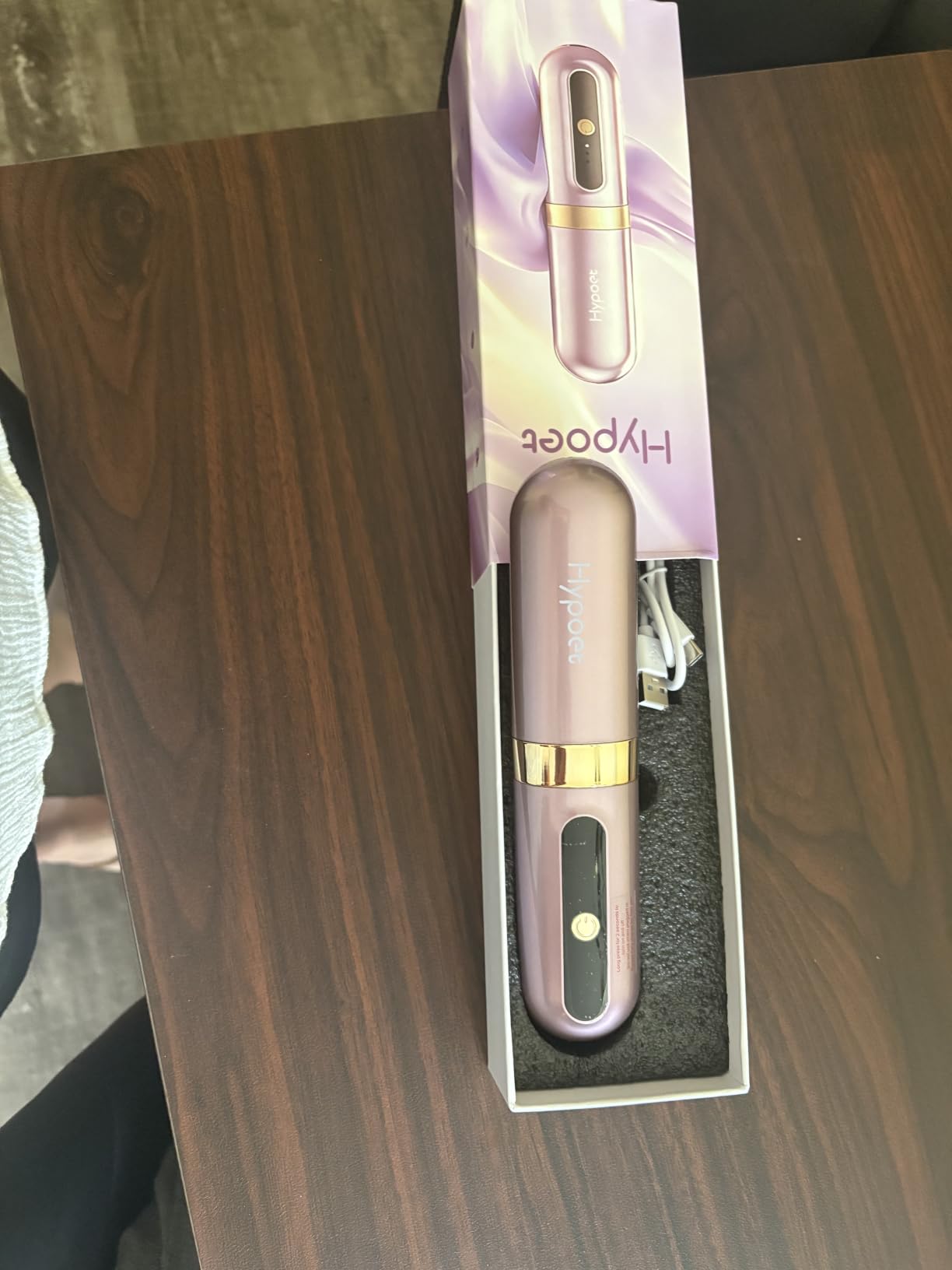 Go Brush Pro 2026,Cordless Hair Straightener Brush, Ionic & Anti-Frizz, Ceramic Tourmaline MCH Fast Heating, Anti-Scald, Type-C Fast Charging, Portable Cordless Hair Straightener Brush for Women customer photo 1