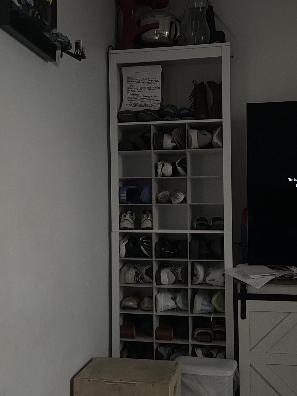 VASAGLE Tall Shoe Storage Cabinet, 10‑Tier, Holds Up to 50 Pairs of Shoes customer photo 2