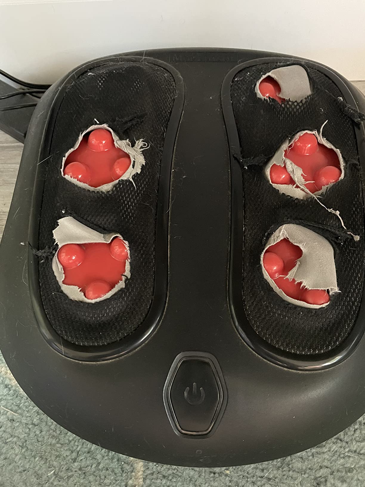 Medcursor Foot Massager with Heat, Foot and Calf Massager with Deep Massage Roller, Pain Relief for Plantar Fasciitis & Neuropathy, Relaxation for Home or Office Use (Not Cordless) customer photo 1