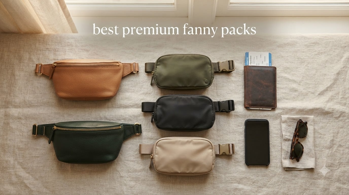 best premium fanny packs