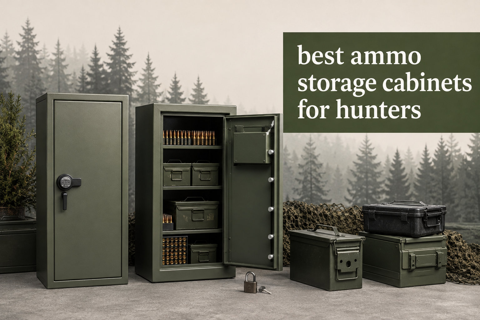 best ammo storage cabinets for hunters