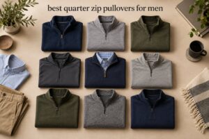 best quarter zip pullovers for men