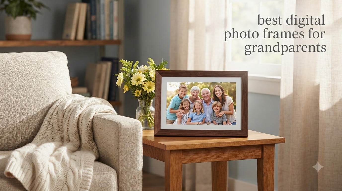 best digital photo frames for grandparents