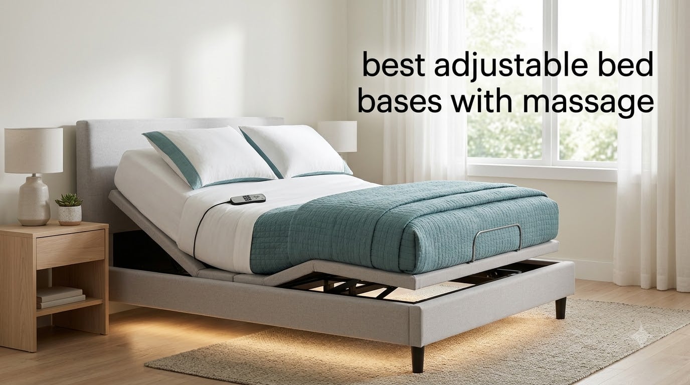 best adjustable bed bases with massage