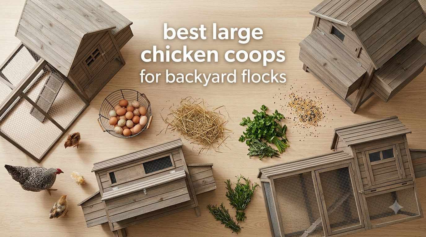 best large chicken coops for backyard flocks