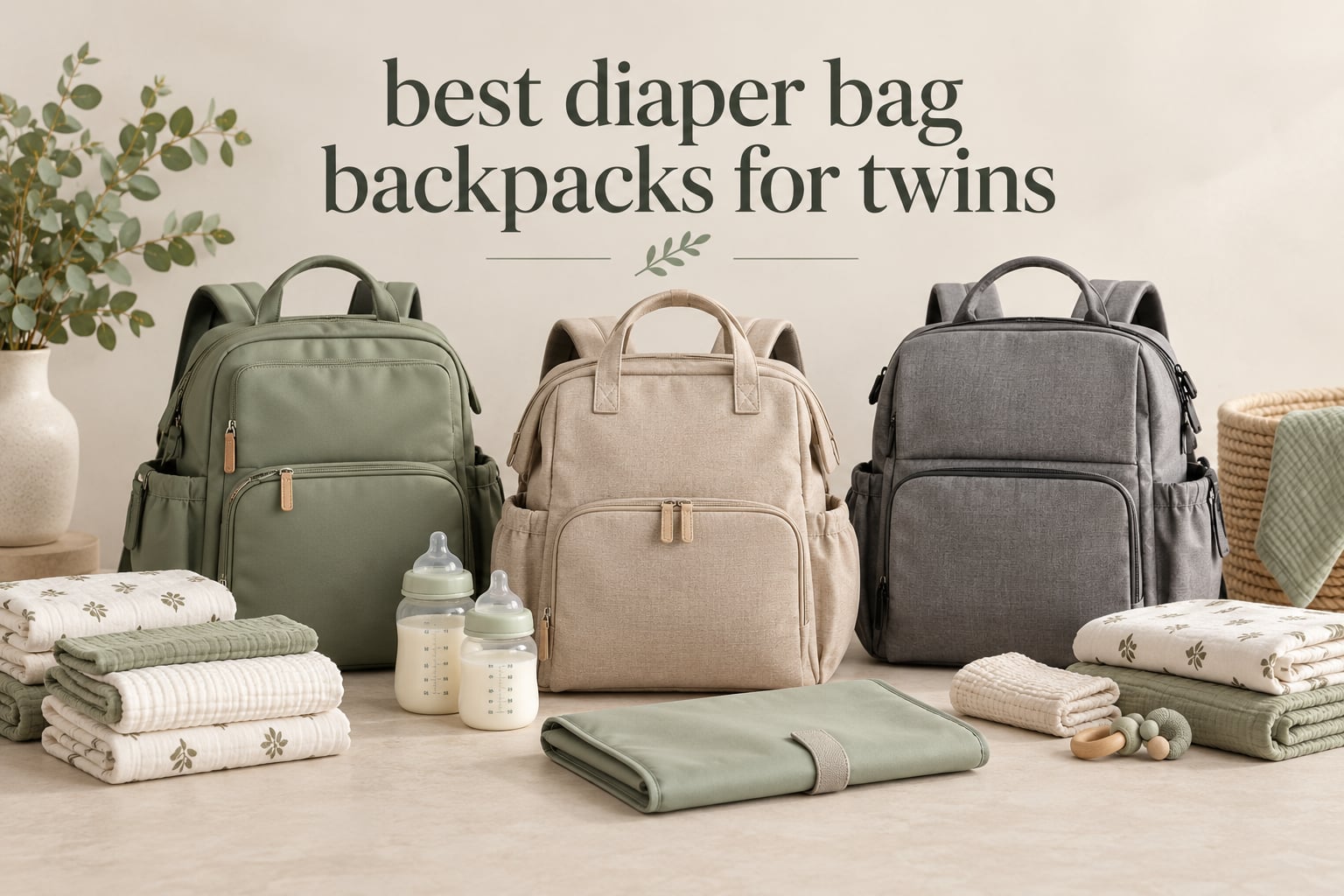 best diaper bag backpacks for twins