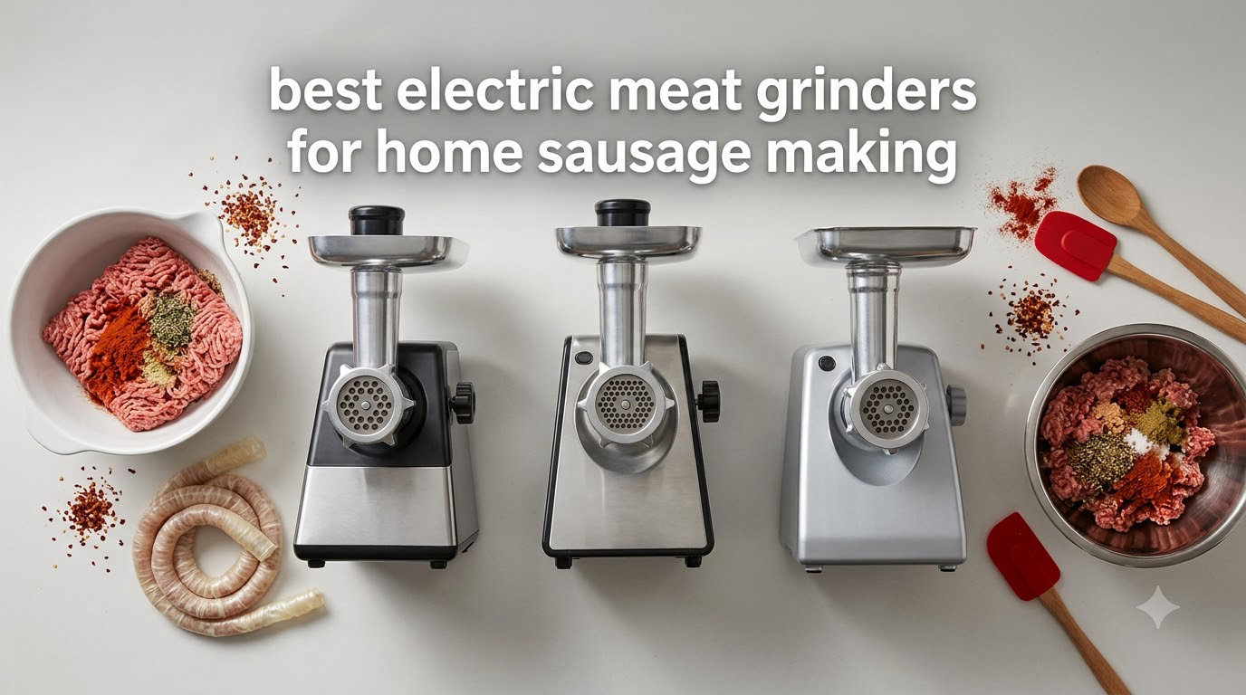 best electric meat grinders for home sausage making