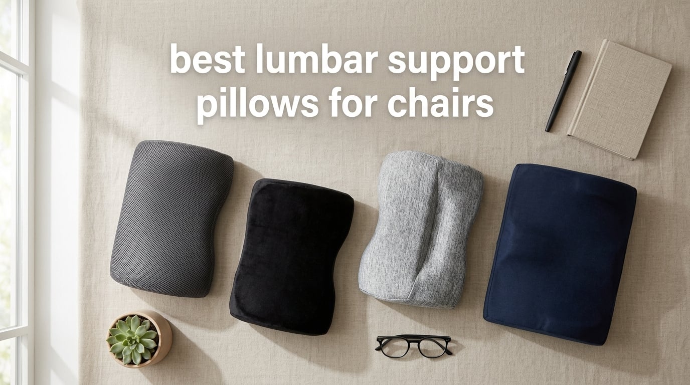 best lumbar support pillows for chairs