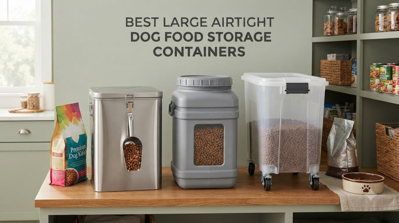 best large airtight dog food storage containers