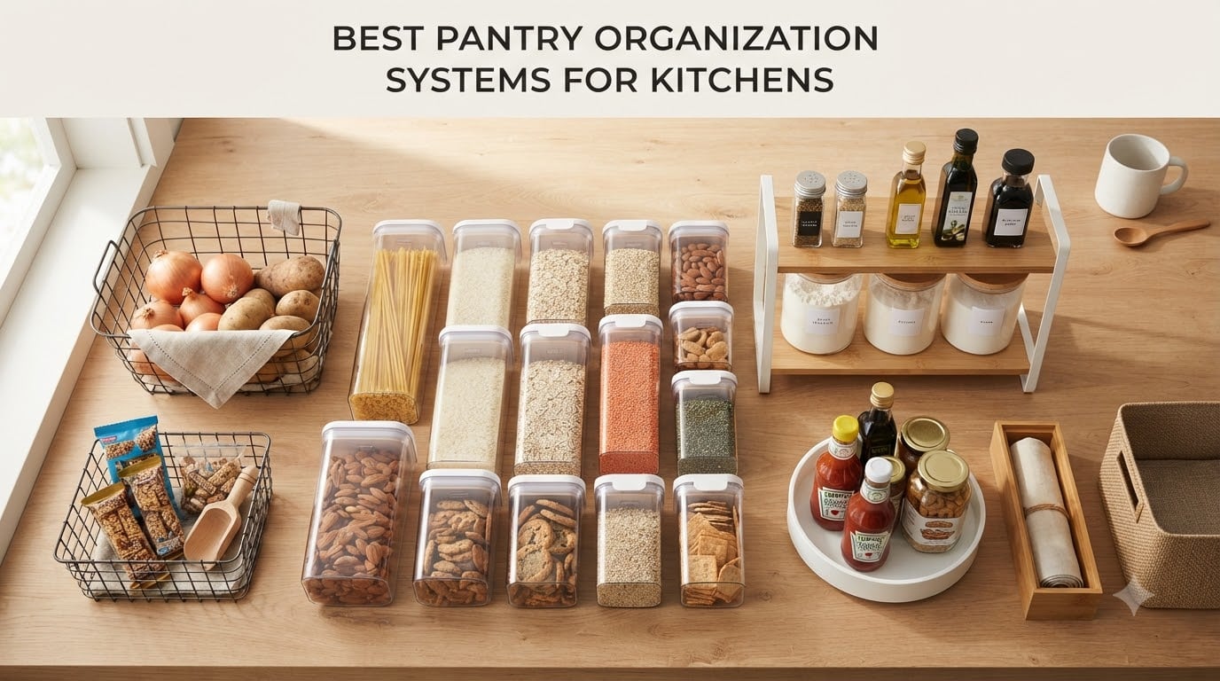 best pantry organization systems for kitchens