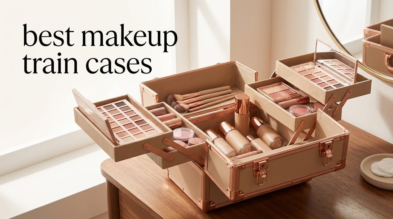 best makeup train cases