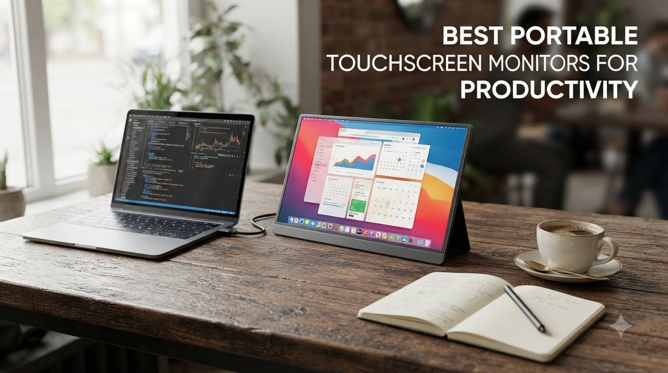 best portable touchscreen monitors for productivity
