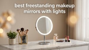 best freestanding makeup mirrors with lights
