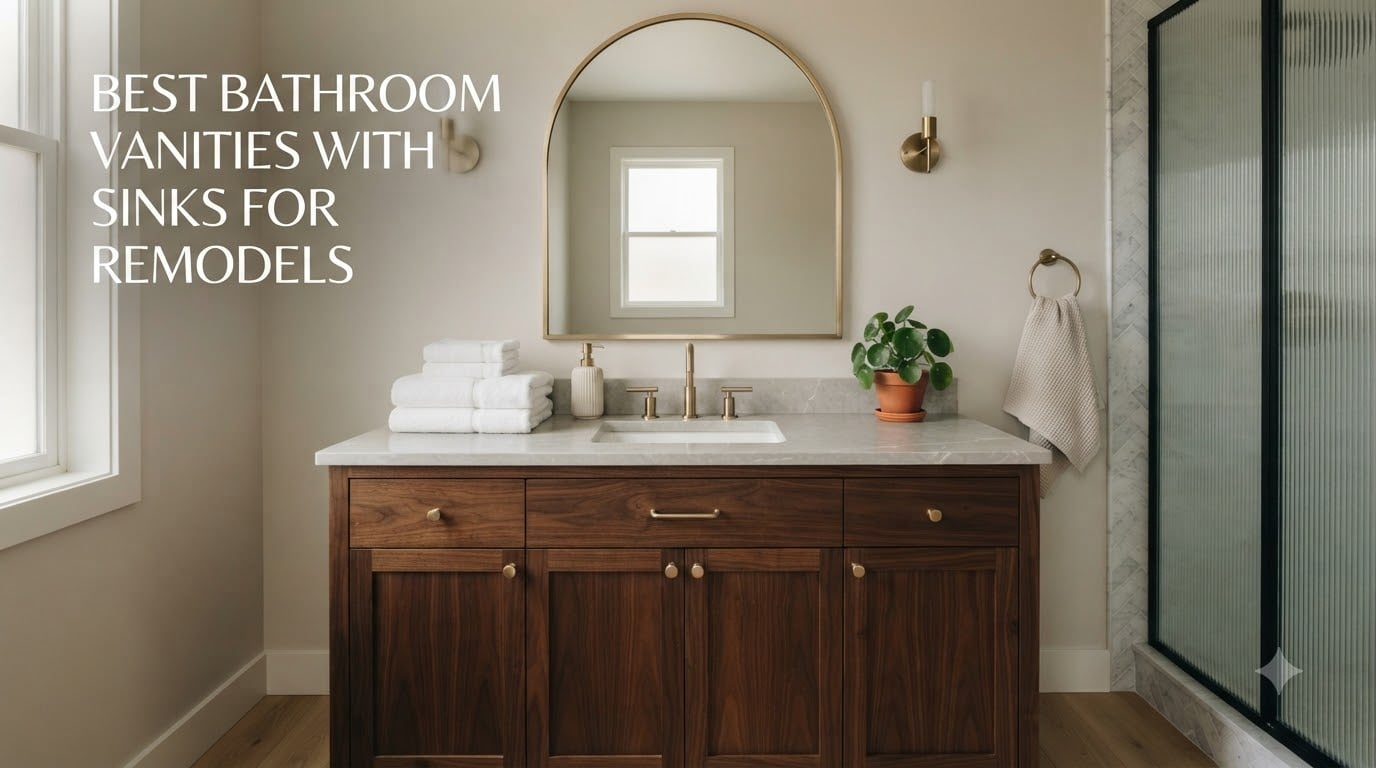 best bathroom vanities with sinks for remodels